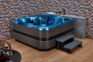 <span class=keywords><strong>Spa</strong></span> extérieur Baignoire pour 6 personnes Bain à remous <span class=keywords><strong>gonflable</strong></span> <span class=keywords><strong>Meilleur</strong></span> bain à remous de massage du cul - Product Image 2