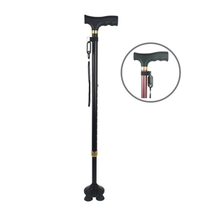 ไม้เท้าพับได้อุปกรณ์ฟื้นฟูสมรรถภาพทางการแพทย์ไม้เท้าสำหรับผู้สูงอายุผลิตภัณฑ์ดูแลผู้สูงอายุไม้เท้าพับได้หรูหรา - Product Image 1