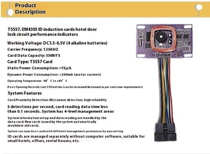 Nhà sản xuất <span class=keywords><strong>125Khz</strong></span> <span class=keywords><strong>RFID</strong></span> 13.56Mhz MF khách sạn khóa PCB board pcba bảng mạch tthotel ttlock ứng dụng tương thích t5557/em4305/v6901 - Product Image 3
