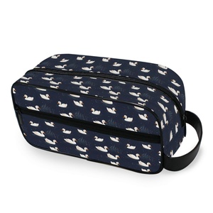 Sac de voyage à fermeture éclair, grande taille, portable, imperméable, motifs mignons, logo personnalisé, pour rangement de produits de toilette, prix abordable - Product Image 1