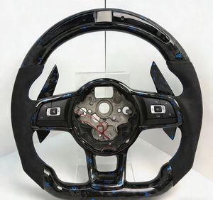 Volante de Cuero Completo Personalizado YLC en Oferta para Volkswagen <span class=keywords><strong>VW</strong></span> Passat Golf 7 MK7 Mk7.5 Polo Jetta GTI - Product Image 1
