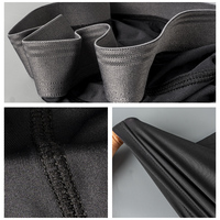 Fabricants longs noirs de marque privée bande élastique basique polyester séchage rapide sous-vêtements de sport fitness boxer pour hommes de haute qualité