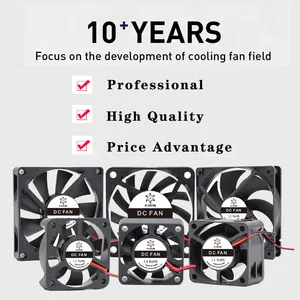 Ventilador de ventilación de CC de alta calidad 15050 150*150*50mm, ventilador de refrigeración Axial sin escobillas con cables de cobre