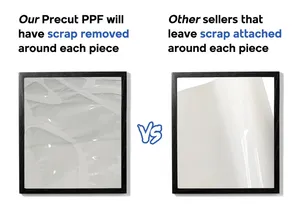 8.5MIL Precortado PPF <span class=keywords><strong>Película</strong></span> de protección de pintura DIY Kit de sujetador transparente para Subaru WRX STI <span class=keywords><strong>2015</strong></span>-2017 Espejos de guardabarros de capó parcial - Product Image 2