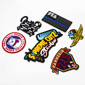 Parche bordado 3D Reuners tejido diseño personalizado toalla Chenille carta parche bordado personalizado para ropa - Product Image 1