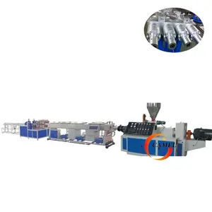 Fabrik preis PVC-Vierrohr-Doppelrohr-Produktions linie 16-32mm PVC-Upvc-PVC-Elektrorohrrohr-Extrusion linie mit vier Kavitäten
