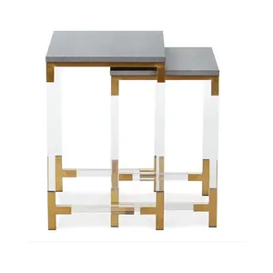 Individuelles Luxus-Stapel-Hocker-Stuhl aus Plexiglas für den Wohnzimmer Esstisch- und Stühl-Set Designer-Schlafzimmer-Stuhl