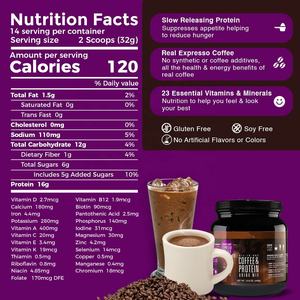 ผงกาแฟโปรตีนวิตามินบีวิตามินบีผลิตภัณฑ์เสริมอาหาร - Product Image 6