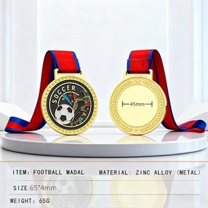 Medallas de Aleación de Zinc con Logotipo Personalizado Disponibles, Medallas Deportivas Personalizadas Aptas para Colgadores de Medallas - Product Image 6