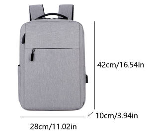 Laptop Backpack for Men Business Slim Backpack With USB Computer 15.6 Lightweight Antitheft Backpack Laptop <b>Bag</b> for <b>Work</b> - Product Image 3