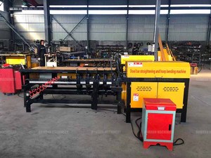 CNC Stainless Steel Carbon Steel Rebar Straightening <b>Bending</b> Cutting Hoop <b>Bending</b> <b>Machine</b> High Productivity Semi-Automatic Motor - Product Image 2