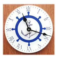 Customized beach nautical souvenir glass clock