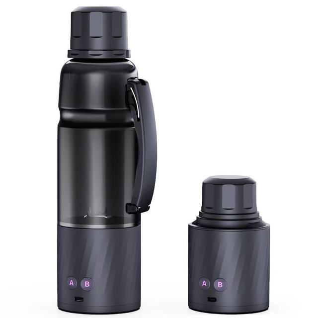 6000mah USB Portable Blender Rechargeable Car Use Blender with Automatic & Pulse Functions Blade Protection Cover