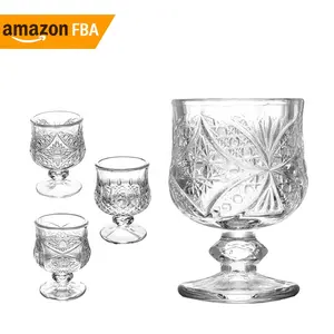 Atacado Água Vinho Copos 50ml Clear Glassware Cálices Vintage Champanhe Casamento 180ml Óculos De Cristal