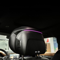 Convient pour la mise à niveau de l'audio du Land Rover Defender, mise à niveau de l'appareil audio, appuie-tête à aile volante, appuie-tête audio 700W, haut-parleur d'appuie-tête