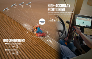 טאבלט אנדרואיד AT-10A מחוספס בגודל 10 אינץ', <span class=keywords><strong>GNSS</strong></span> בעל דיוק גבוה של 2.5 ס\"מ, בהירות 1000 ניט עבור <span class=keywords><strong>RTK</strong></span> להיגוי אוטומטי, חקלאות מדויקת - Product Image 6