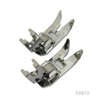 Pièces et accessoires pour machines à coudre de fabricant taïwanais, très demandés : Pied de point satiné à tige basse pour usage domestique, en fer, 1.5
