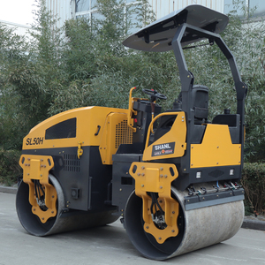Mini Rodillo Vibratorio para Carreteras de 1-5 Toneladas, Compactador de Asfalto de Doble Tambor de 320 kg a 5 Toneladas para Construcción de Carreteras - Product Image 3