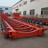 Offre Spéciale : Semi-remorque à plateau surbaissé 13000*3000*1650mm, 13 tonnes, marque LH ou FUWA au choix, pour le transport d'équipements lourds