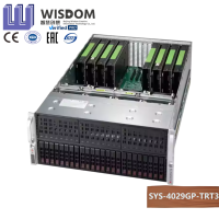 Serveur Supermicro X11 4u Gpu Original Supermicro SYS-4029GP-TRT3 SYS-4029GP-TVRT SYS-9029GP-TNVRT