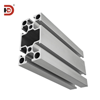 Profil en aluminium d'extrusion industrielle 4080 profilé en alliage d'aluminium industriel de 3.0mm chaîne de production d'équipement lourd 4080