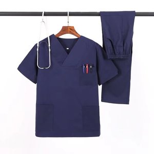 Hospital Nursing <b>Scrubs</b> Flexible Womens Cool Stretch Jogger <b>Set</b> Unisex Men and Women <b>Set</b> medical uniform Nursing <b>Scrubs</b> <b>Set</b> - Product Image 4