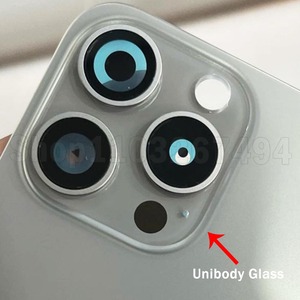 Repuesto <span class=keywords><strong>de</strong></span> Cristal Trasero Unibody para <span class=keywords><strong>iPhone</strong></span> <span class=keywords><strong>14</strong></span> 15 16 17 Pro Max, Carcasa Trasera con Marco, Bisel, Placa Metálica, Anillo Magnético y Cubierta - Product Image 6