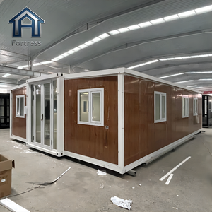 บ้านคอนเทนเนอร์ EU 2 3 ห้องนอน บ้านสำเร็จรูป คาซ่า คอนเทนเนอร์ เคบินพักผ่อน บ้านคอนเทนเนอร์แบบขยายได้สำหรับโรงแรม - Product Image 2