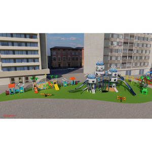 Juego de juegos al aire libre para niños, Tobogán de longitud personalizado - Product Image 2