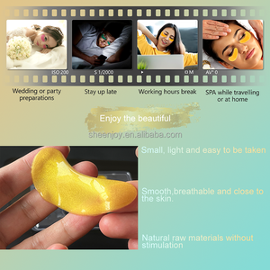 Aangepaste Koreaanse 24K Goud Gezwollen Ogen En Donkere Kringen Behandelingen Verminderen Onder Oogzakken Maskeren Collageen Onder Oogvlekken - Product Image 4