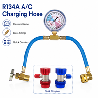 Abrelatas de refrigerante Manual de los cinco continentes, R22/R134A/R410, diafragma de válvula de seguridad de apertura Universal de freón para Gas,