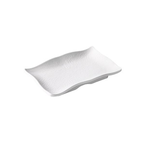 Xiangyuan <b>Melamine</b> <b>Plates</b> Rectangle White Restaurant Serving Dish Party Use - Product Image 2