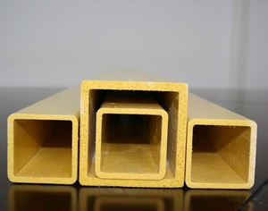 Tubes creux en FRP extrudés - Utilisation en construction légère, surface lisse, tube en fibre de verre carré, rectangulaire, rond - Product Image 2