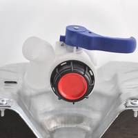 Couvercles de couvercles de dessus de fourre-tout de chapeau d'IBC de récipient en plastique d'IBC pour l'équipement de réservoir de 1000L IBC
