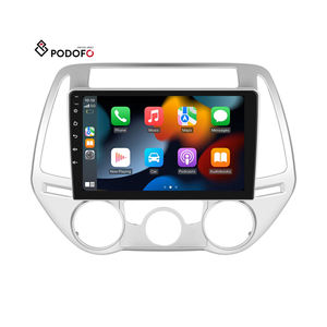 Autoradio Android Podofo 9 pouces, CarPlay sans fil, Android Auto, GPS, RDS, HIFI, prise en charge <span class=keywords><strong>de</strong></span> la caméra AHD pour <span class=keywords><strong>Hyundai</strong></span> <span class=keywords><strong>I20</strong></span> 2012-2014, vente en gros - Product Image 1