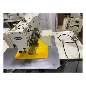 Máquina de coser con patrón de cinturón de seguridad extra pesado <span class=keywords><strong>Brother</strong></span> BAS326 de segunda mano 326 MÁQUINA DE PATRÓN ELECTRÓNICO programable de accionamiento directo - Product Image 1