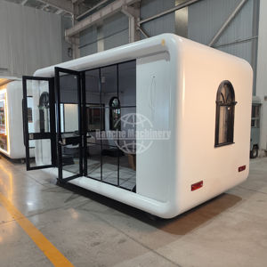 Carros de Comida Móviles Tipo Autobús de Dos Pisos para Restaurante, Kiosco Eléctrico de Aperitivos y Catering con Cocina Completa - Product Image 1