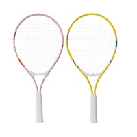 Ensemble complet de raquettes de tennis, housse en tissu Oxford imperméable renforcé de nylon, cadre en alliage d'aluminium portable pour l'entraînement
