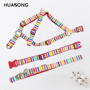 Paracord Collar Silicone Spike Led Pet Pvc <strong>Dog</strong> <strong>Harness</strong> Soft Leash Air Tag Airtag Cat Flower Vegan Leather - Product Image 3