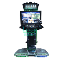 Machine de jeu d'arcade de tir au pistolet LED Alien de 42 pouces pour salle de jeux d'arcade et centre de divertissement familial