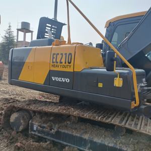 Excavadora de segunda mano Volvo EC210 Excavadora Volvo Excavadora de orugas usada para ingeniería - Product Image 5