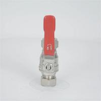 Robinet à bille manuel en laiton forgé haut de gamme pour système de plomberie, OEM disponible, 1/2" 300 PSI