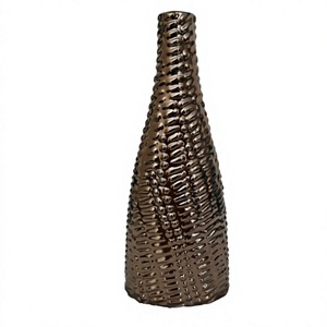 Vase à fleurs de table de style vintage fait à la main, décoration de bureau et de maison, plantes artificielles, pot de fleurs, vases en métal, facile à transporter - Product Image 1