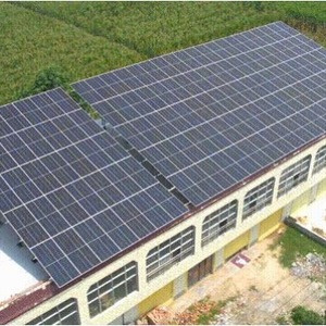 Système d'énergie solaire 100 kW monocristallin pour toiture commerciale avec contrôleur MPPT, photovoltaïque distribué extérieur - Product Image 3
