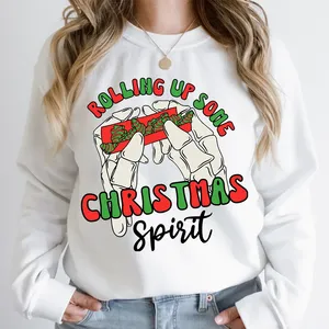 Vinilo Termoadhesivo Retro con Diseño Navideño de Jesús Llenando una Taza, para Camisetas - Product Image 2