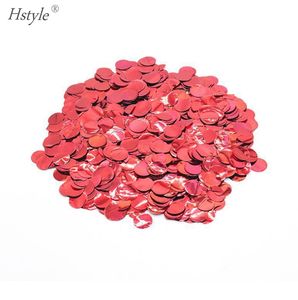 زينات حفل عيد ميلاد أول Hstyle ، 10 جم معدني ذهبي وفضي لحفل زفاف الطفل ، تفضل مناديل ورقية حلويات دائرية - Product Image 5