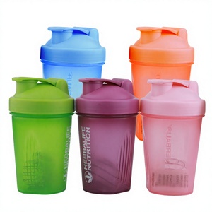 Botella Mezcladora de Proteínas <span class=keywords><strong>Herbalife</strong></span> con Logotipo Personalizado, Bajo MOQ, para Gimnasio, Leche en Polvo, 400ml, para Beber Directo, Apta para Camping - Product Image 4