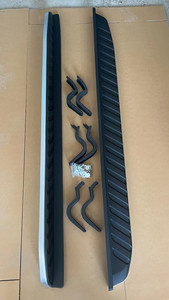 Pickup 4x4 phụ kiện bên ngoài chạy Hội Đồng Quản trị bên bước phù hợp cho Ford Ranger T6 T7 T8 2012 2015 2019 sắt + PP - Product Image 2