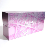 Boîtes personnalisées pour influenceurs de marque, emballages de beauté et de soins de la peau, boîte de présentation haut de gamme en carton pour gloss à lèvres et kit à lèvres
