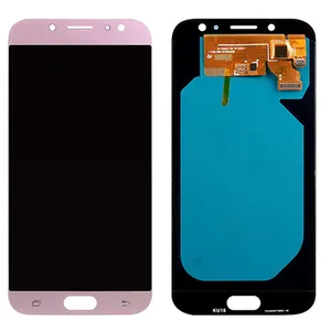 خلية شاشة هاتف أل سي دي مع لوحة اللمس شاشة الكريستال السائل لسامسونج J7Pro J730 LCD استبدال